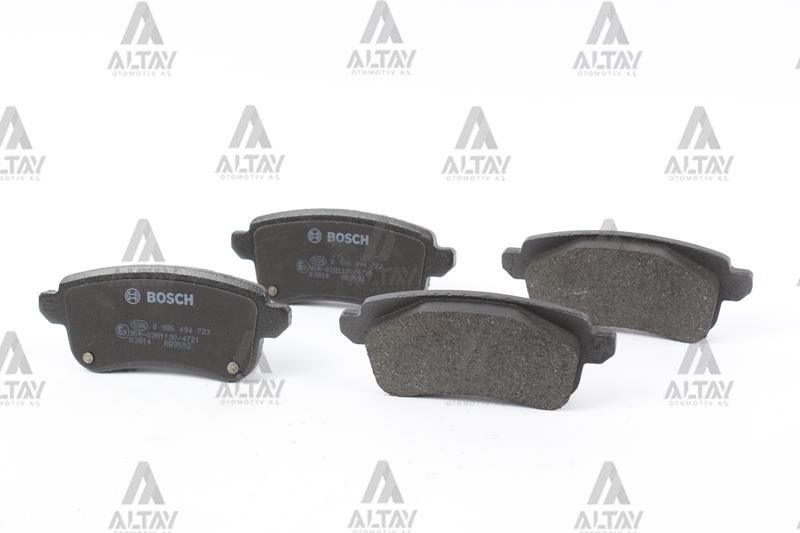 Fren Balata Megane Iv 15=> 1.6Dcı / Talısman 15=> 1.6Dcı / Espace V 15=> 1.6Dcı Arka 440608235R