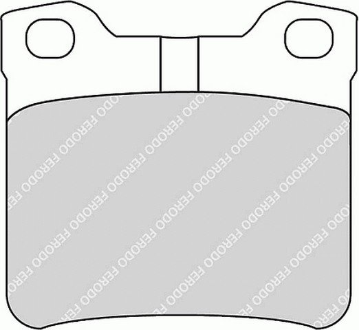 Peugeot Balata Arka 406 425208 21278 425208 425266 425326 Fqt1415 Fsl1415