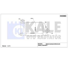 Intercooler (Ara Soğutucu) Qashqaı 14=> 1.5 Dcı / X-Traıl 15=> / Kadjar / Scenıc / Megane / Talısman 144614Ea0A