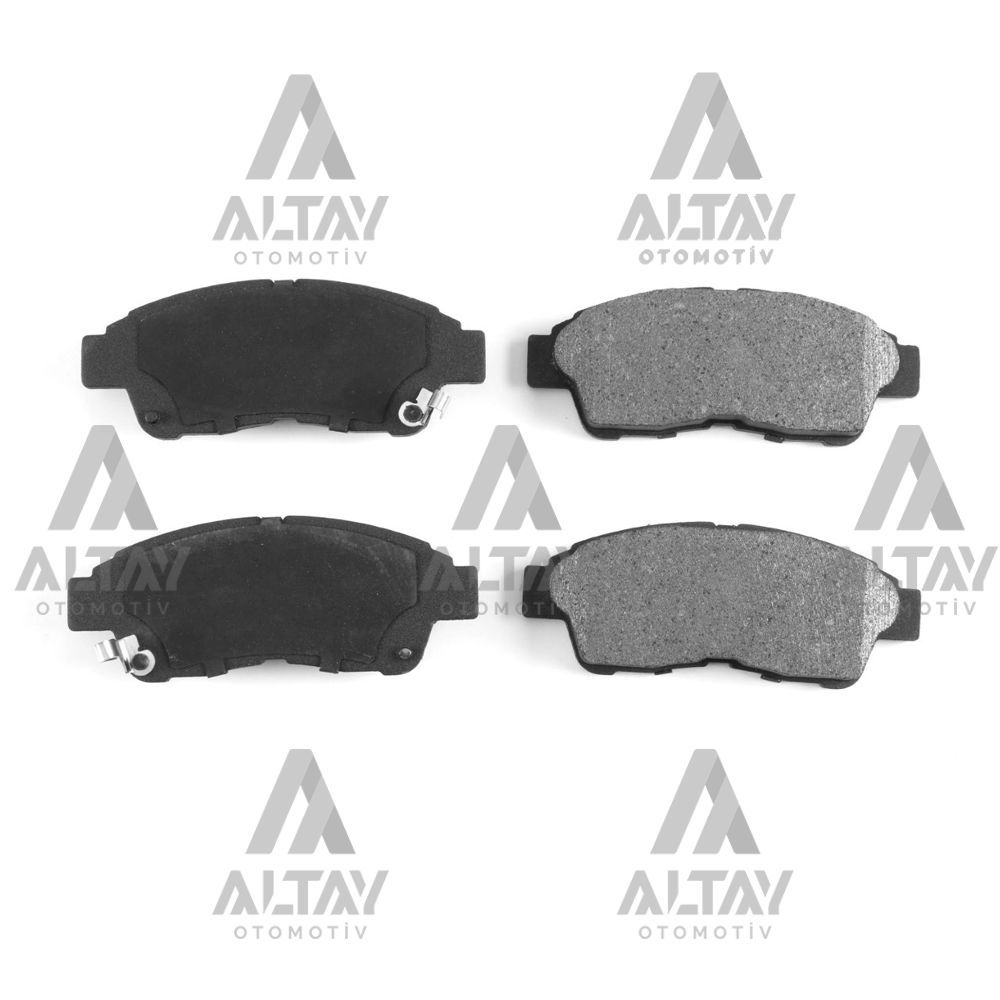FREN BALATA COROLLA  92-02 ENJ. / CORONA 92-95 / CARINA 96-97 / RAV-4 96-00 ÖN TEL DELİKLİ
