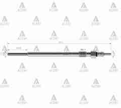 Kızdırma Bujisi (Isıtma) Stılo / Bravo / Chroma 1.9 Jtd / Opel Vectra / Astra / Sıgnum 1.9 Jtd 11V. Sv002