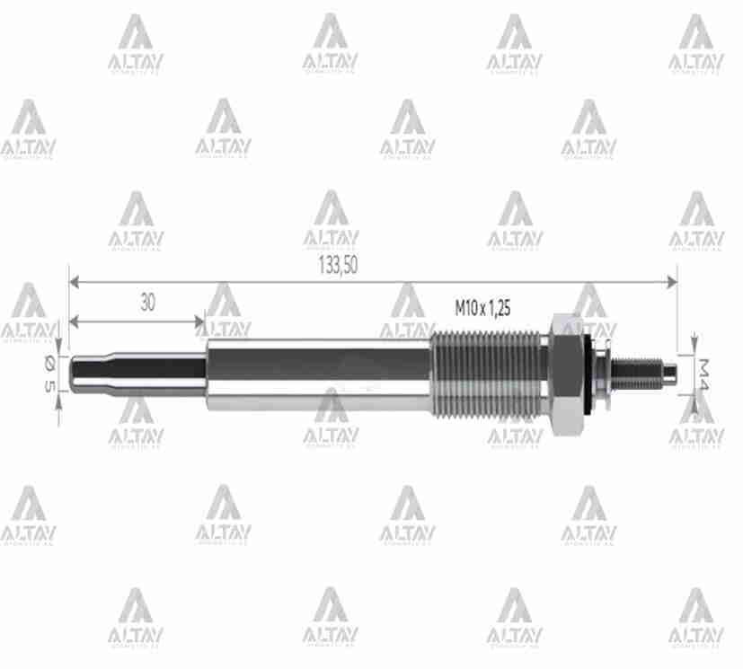 Kızdırma Bujisi (Isıtma) Accent 06-11 Era / Getz 06-11 / I-10 / I-20 / I-30 / Cerato 06=> 11V. 367102A100