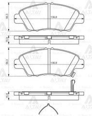 Fren Balata Jazz 09-12 / Cıty 10-12 / Crz 11-12 Ön