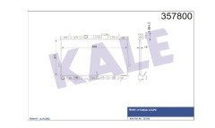 Radyatör Su Elantra 01-07 (At) Brazıng 253102D110