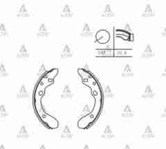 Fren Balata 323 93-98 Kalın Pabuç Arka B5Y62638Z