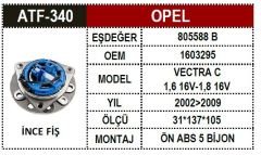 Opel Porya Ön Vectra C İnce Soket Absli 1603295 1603295
