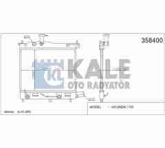 Radyatör Su I-10 08-13 (At) Brazıng 253100X150