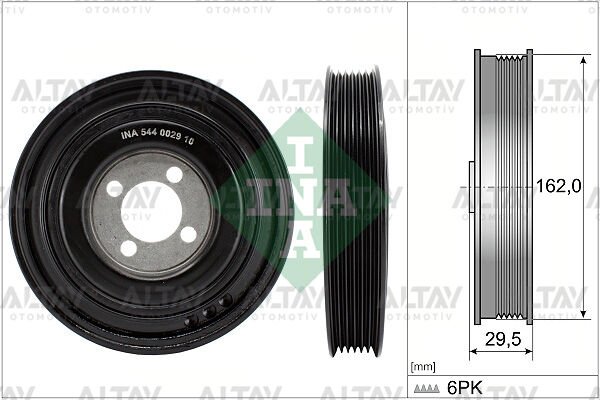 KASNAK KRANK FIAT EGEA / DOBLO / FIORINO / PUNTO / 500 / 500L OPEL ASTRA H / ASTRA J / COMBO C / ALFA ROMEO MITO 1.3JTD