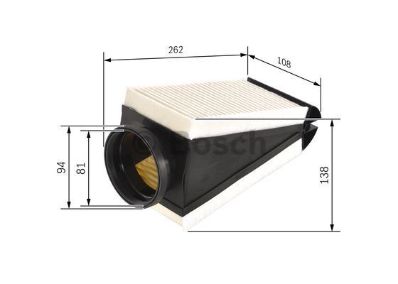 M.Benz W205 Om651 Hava Filtresi 16546Hg00A 16546Hg00A 651 094 04 04 6510940100 6510940404 A