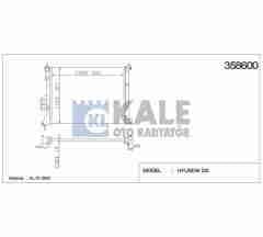 Radyatör Su I-20 09-12 Benzinli (Mt) Brazıng