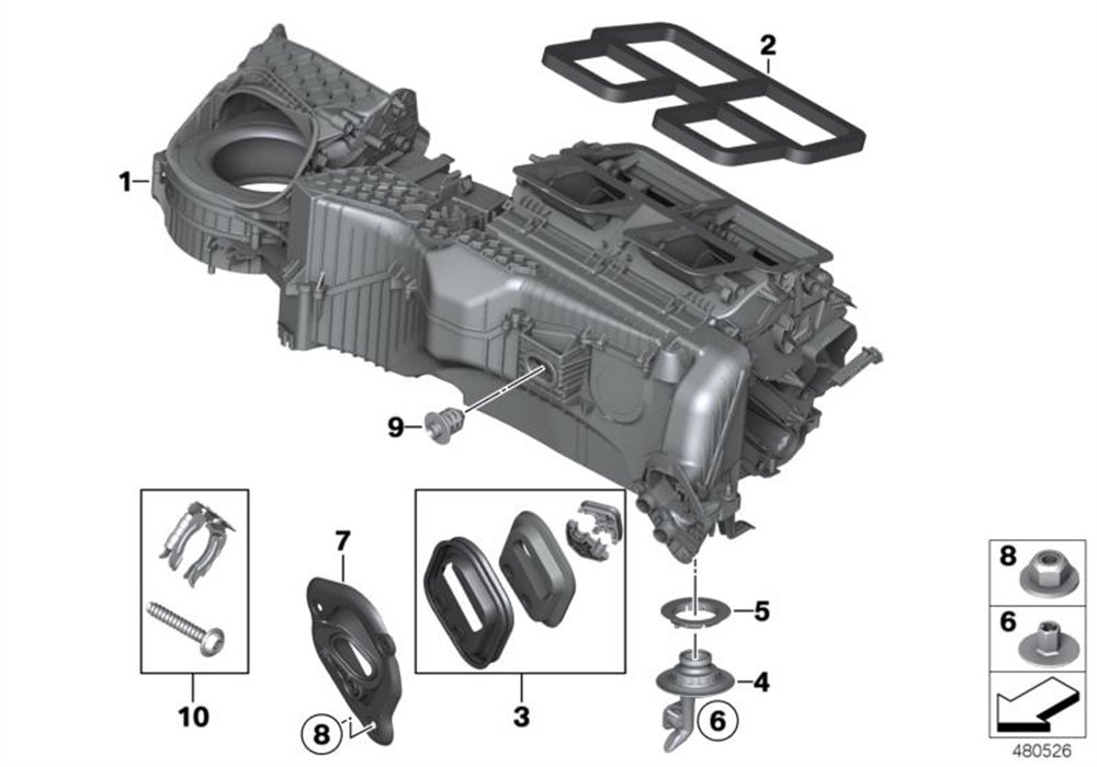 SES İZOLASYON SET / KALÖRÜFER BMW 51487343531