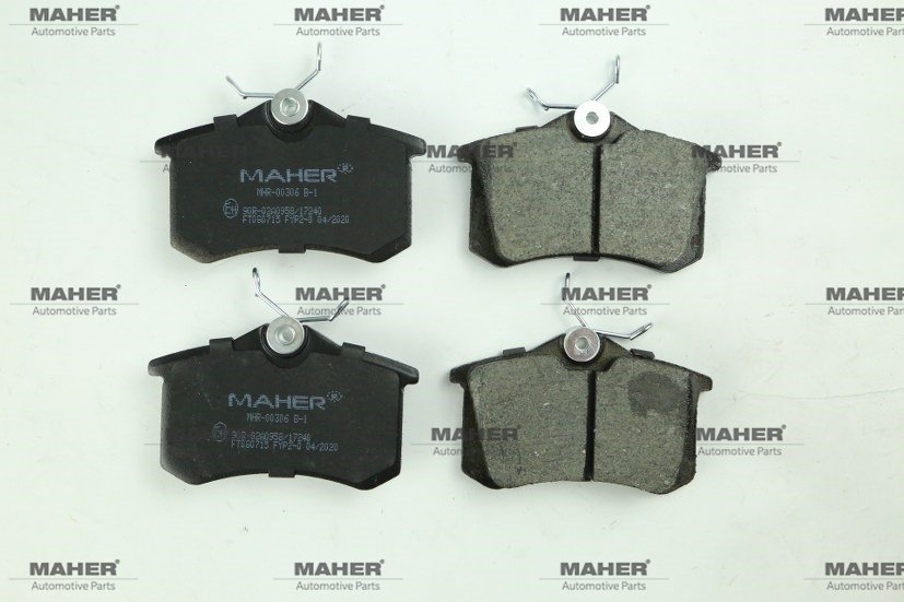 Fren Balata Megane Iı 03=> / 307 00=> / C3-C4 09=> / Golf Iv 99-06 / Bora 99-05 (Kalınlık 15Mm) Arka