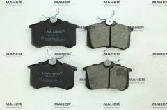 Fren Balata Megane Iı 03=> / 307 00=> / C3-C4 09=> / Golf Iv 99-06 / Bora 99-05 (Kalınlık 15Mm) Arka