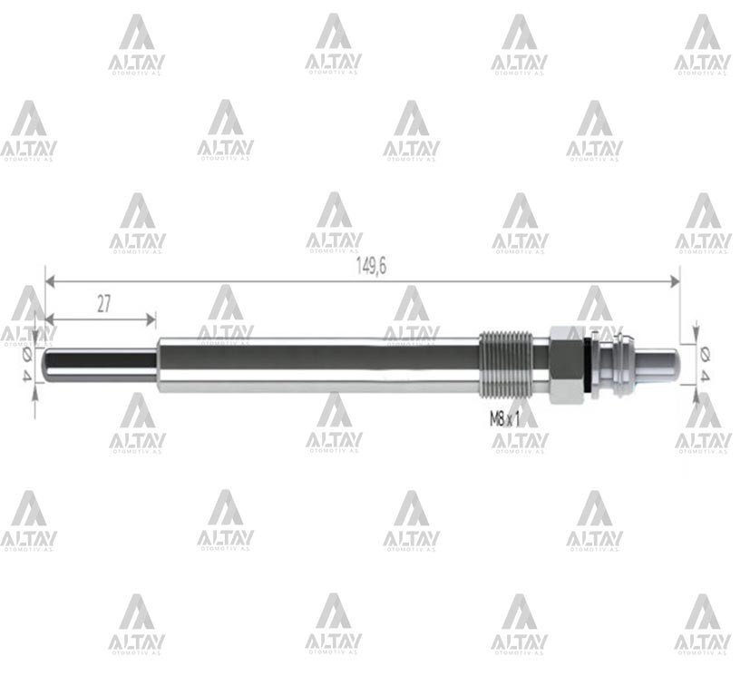 Kızdırma Bujisi (Isıtma) Colt 1.5 Dı-D / Smart Forfour 1.5 Cdı 11.5V. A0011594601