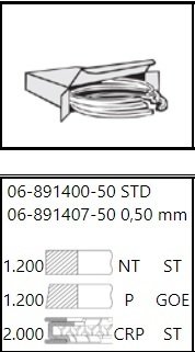 Vw Golfv Passat Jetta Bag Blf Blp 77,0Mm Segman 03C198151 03C198152A