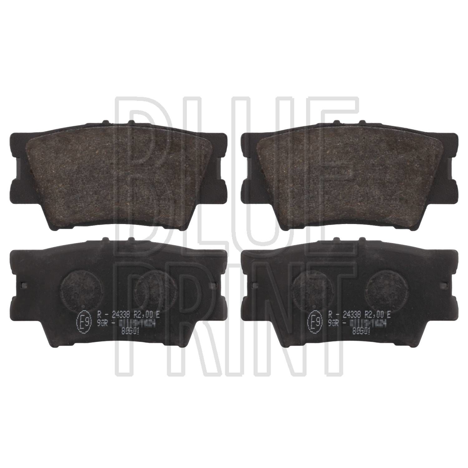 FREN BALATA RAV-4 06-15 / CAMRY 06-11 / YARIS 06=> DİSK ARKA
