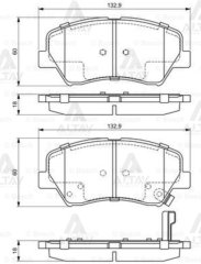 Fren Balata I-30 12=> / Ceed 12=> Ön 581013Na50