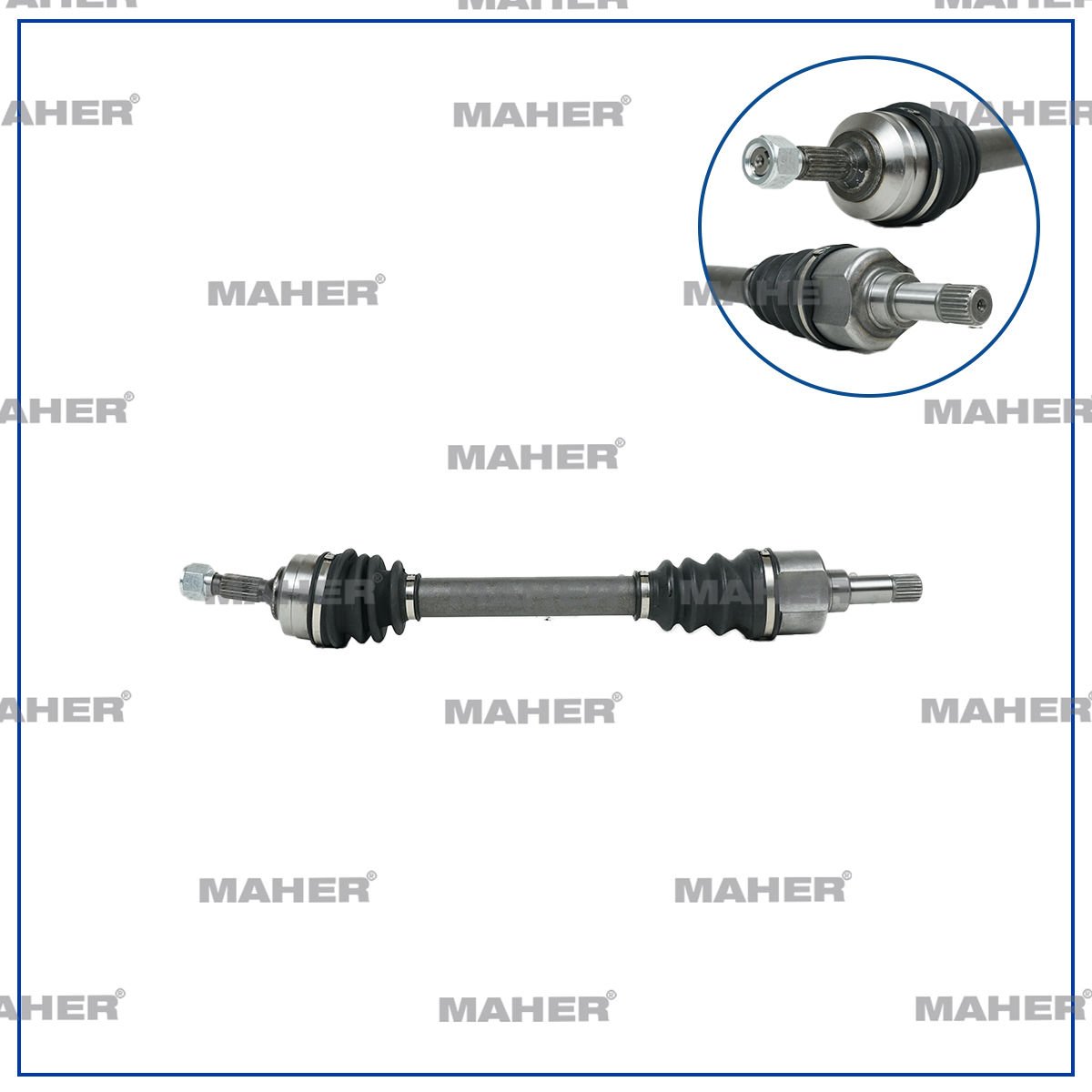 AKS KOMPLE ÖN C2 03-09 / C3 02-09 / SOL 1.4HDI M-T BE ŞANZIMAN 631mm
