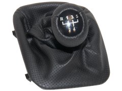 Topuzlu Vites Körüğü E30 -5 İleri- Man.Şanz; (Siyah; Noktalı; Suni Deri) Işıklı - ---