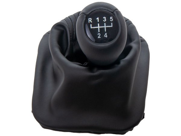 Topuzlu Vites Körüğü E30 -5 İleri- Man.Şanz; (Siyah; Suni Deri) - ---