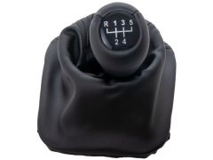 Topuzlu Vites Körüğü E30 -5 İleri- Man.Şanz; (Siyah; Suni Deri) - ---