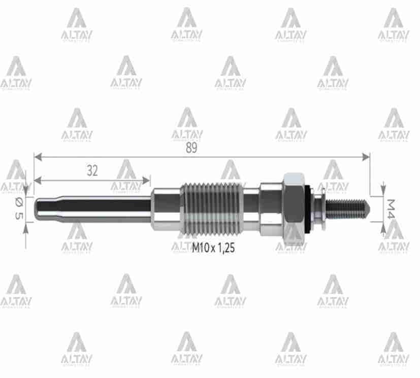 Kızdırma Bujisi (Isıtma) Hılux Pıckup / Hıace 11V. 1985054090