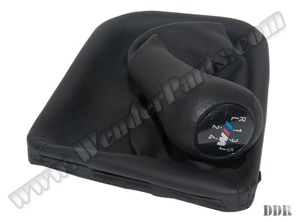 Topuzlu Vites Körüğü E30 -5 İleri- Man.Şanz; Siyah -///M- - 25111221510