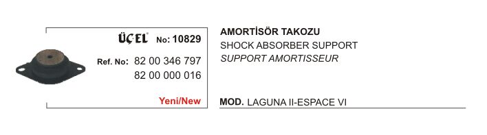 ŞANZUMAN TAKOZU 10829 LAGUNA II