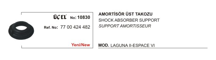 AMORTİSÖR TAKOZU ÜST 10830 LAGUNA II 7700424482