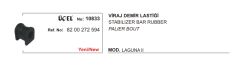 VİRAJ DEMİR LASTİĞİ 10833 LAGUNA II 8200272594