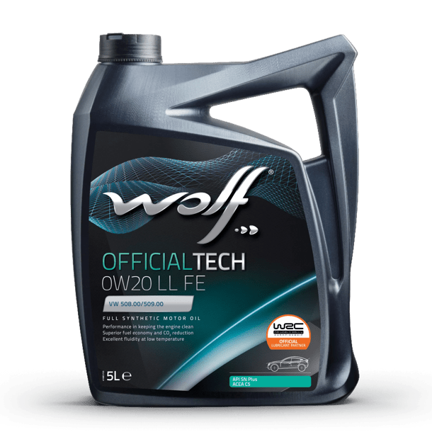 WOLF TAM SENTETİK MOTOR YAĞI OFFICIALTECH 0W20 LL FE 5L