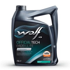 WOLF TAM SENTETİK MOTOR YAĞI OFFICIALTECH 0W20 LL FE 5L