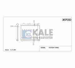 Radyatör Su Yarıs 06-14 Benzinli 1.0 - 1.3 (Mt) Brazıng 1640023170