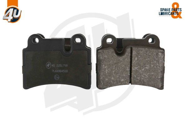 Fren Balatası Arka-Fişsiz BKS Touareg 2006-10 - 7L6698451B