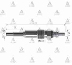 Kızdırma Bujisi (Isıtma) Crafter 2.5 Bjk-Bjm N10591608