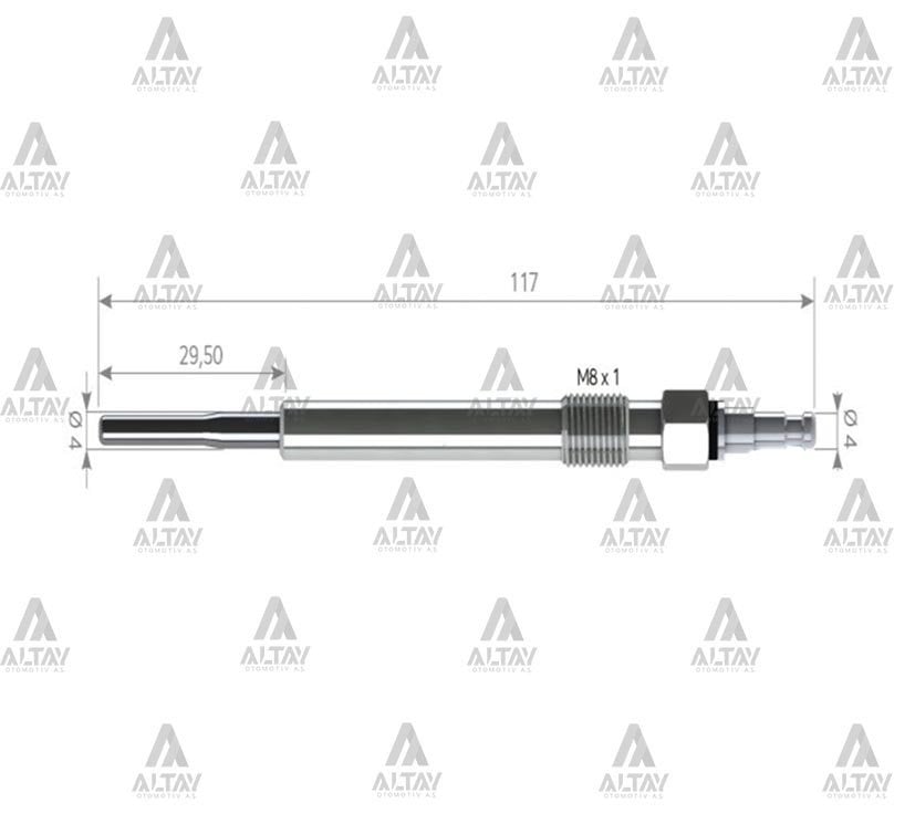 Kızdırma Bujisi (Isıtma) Passat 2.0 Tdı Bkp-Bkd Beru Tip N10579802