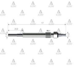 Kızdırma Bujisi (Isıtma) Passat 2.0 Tdı Bkp-Bkd Beru Tip N10579802