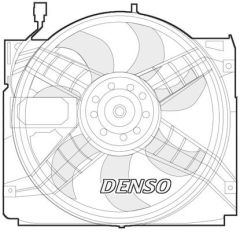 Bmw E46 3.20D Motor Fanı 17117801423