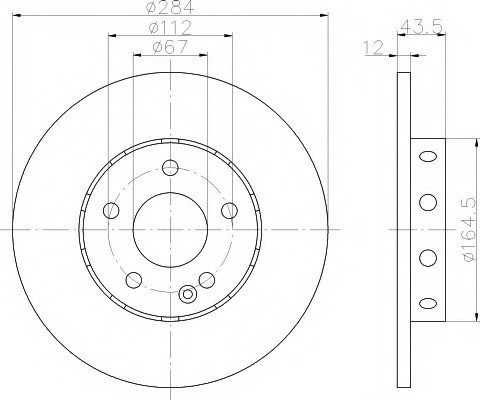 Fren Aynası Ön 180 202  - A2024210212