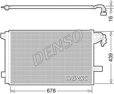 VW T6 KLİMA RADYATÖRÜ 7E0820411D