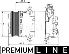 Freelander 2 Klima Kompressörü Lr019310