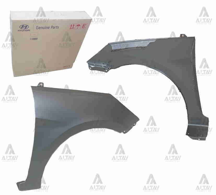 Çamurluk Accent 11=> Blue Deliksiz Ön Sağ 663211R350