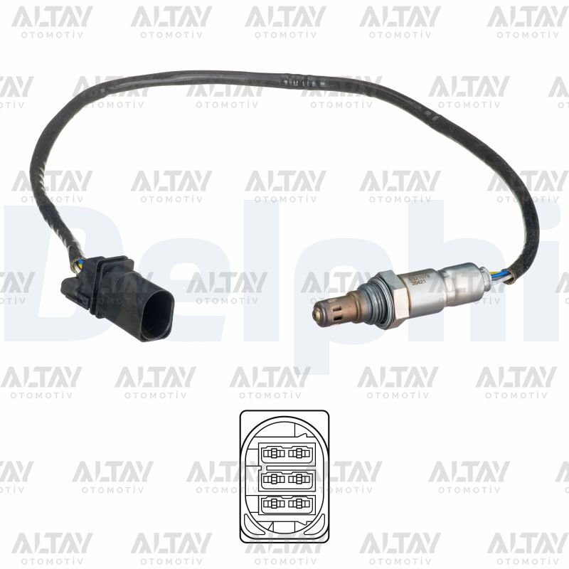 SENSOR OKSIJEN GOLF6 / CADDY / A3 / JETTA 10=> CAYB-CAYC-CAYD 1.6 TDI ON