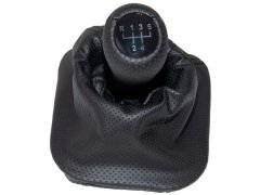 Topuzlu Vites Körüğü E34 -5 İleri- Man.Şanz; (Siyah; Noktalı; Suni Deri) Işıklı - 25111221224BK