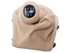 Topuzlu Vites Körüğü E36 -5 İleri- Man.Şanz; (Bej; Suni Deri) - 25111222047BG