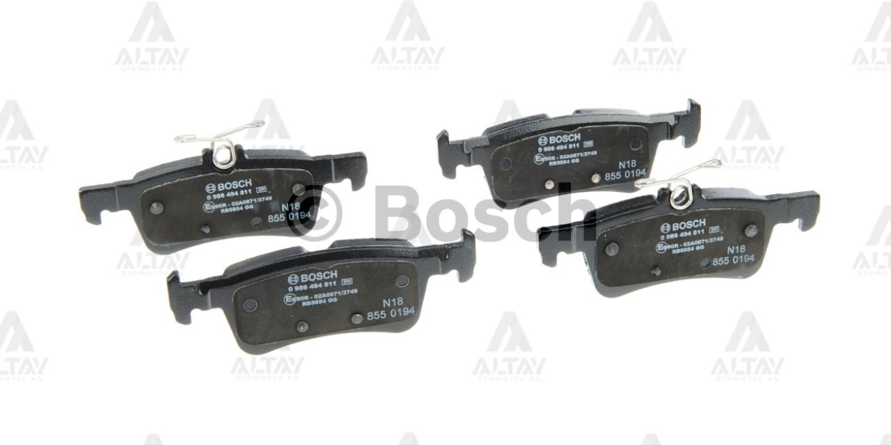 Fren Balata 308 Iı 13=> 1.2 Thp-1.6Hdı Arka 1611331480