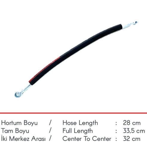 Sarz Vakum Hortumu- Isuzu-Npr59 90-97 RAI-01017