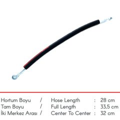 Sarz Vakum Hortumu- Isuzu-Npr59 90-97 RAI-01017