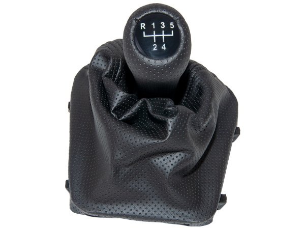 Topuzlu Vites Körüğü E36 -5 İleri- Man.Şanz; (Siyah; Noktalı; Suni Deri) -///M- - 51320938885BK