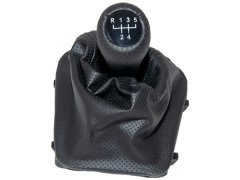 Topuzlu Vites Körüğü E36 -5 İleri- Man.Şanz; (Siyah; Noktalı; Suni Deri) -///M- - 51320938885BK